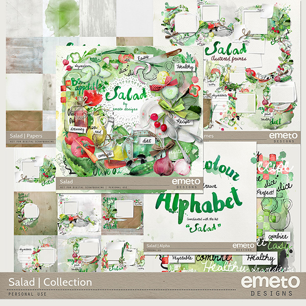 Salad kit by Emeto designs
