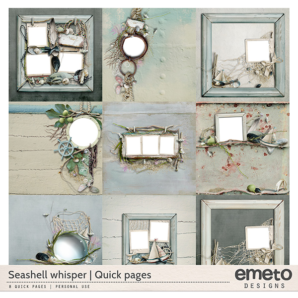 Seashell Whisper Quick Pages