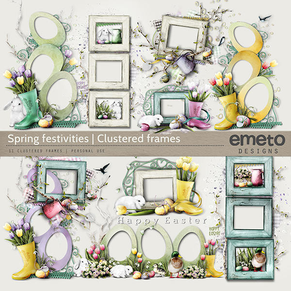 Spring festivities - Clustered frames