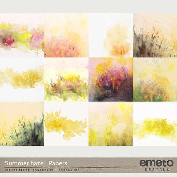 Summer haze - papers