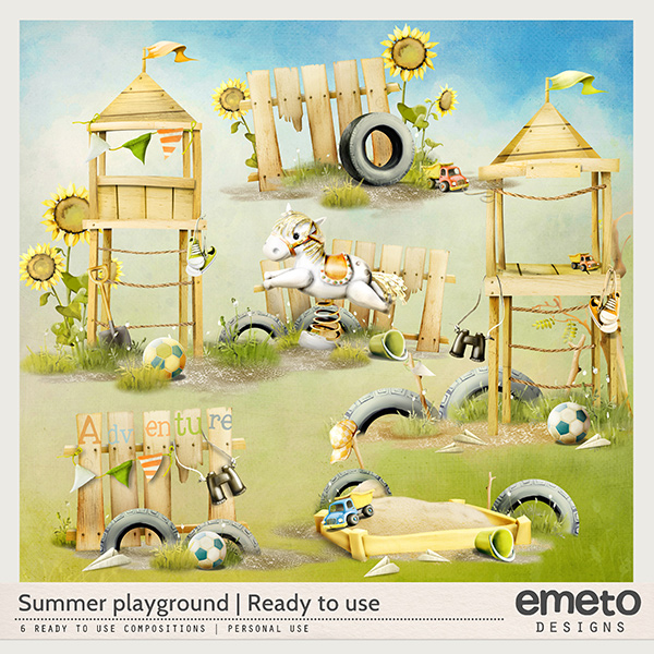 Summer Playground - Ready to use