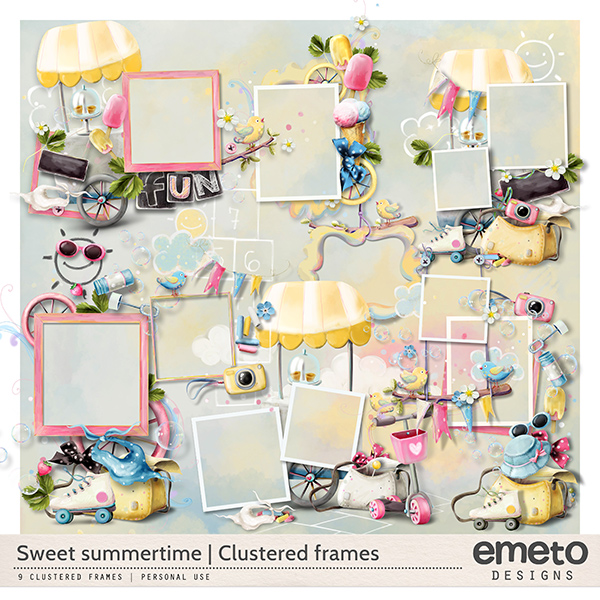 Sweet summertime - clustered frames