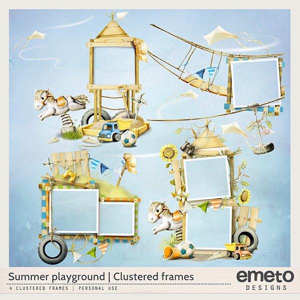 Summer Playground - clustered frames