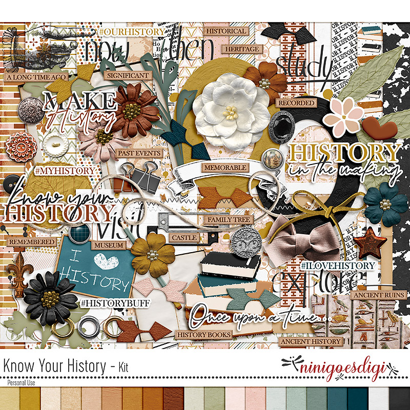 Know Your History Kit by ninigoesdigi