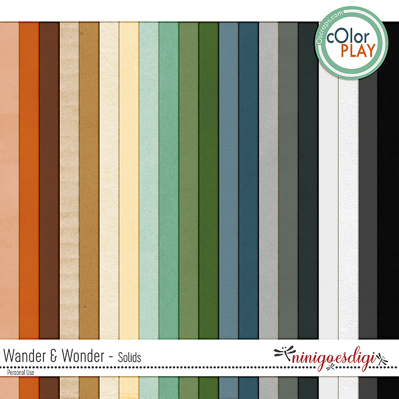 Wander and Wonder Solids by ninigoesdigi