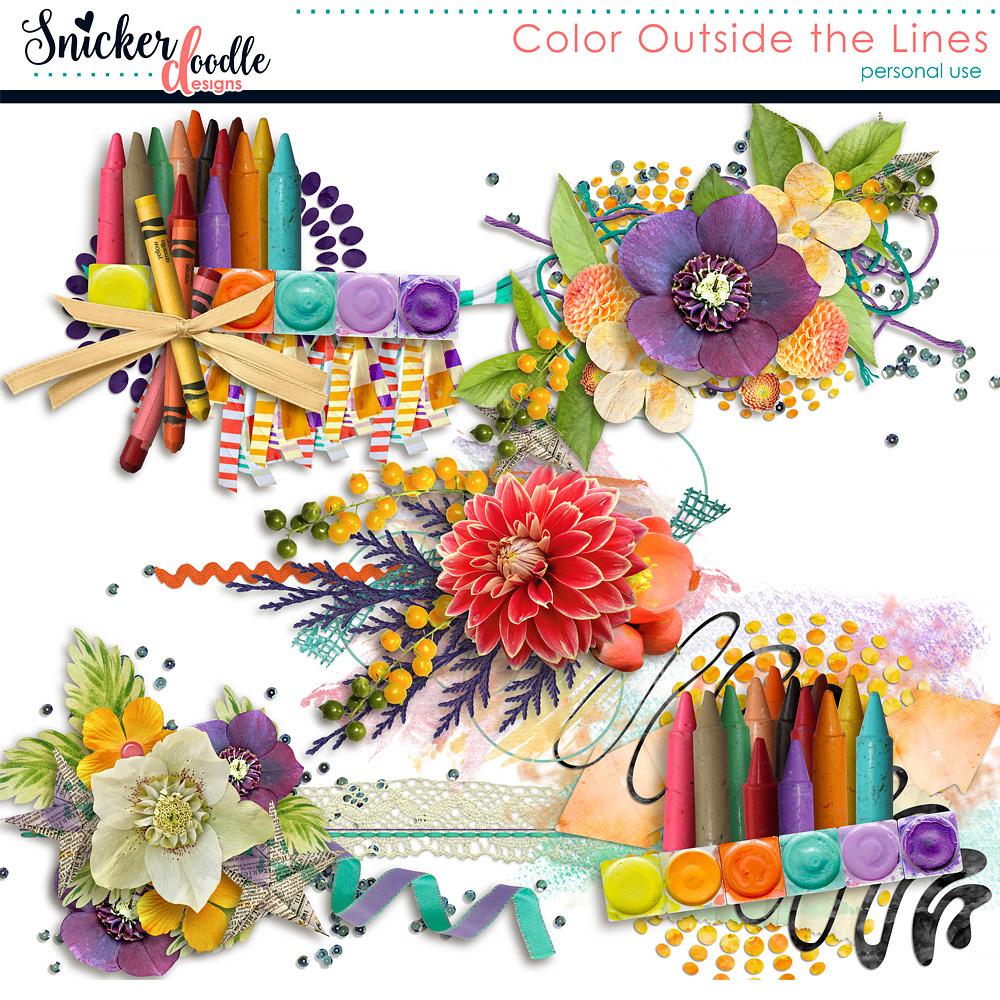 Color Outside the Lines Clusters