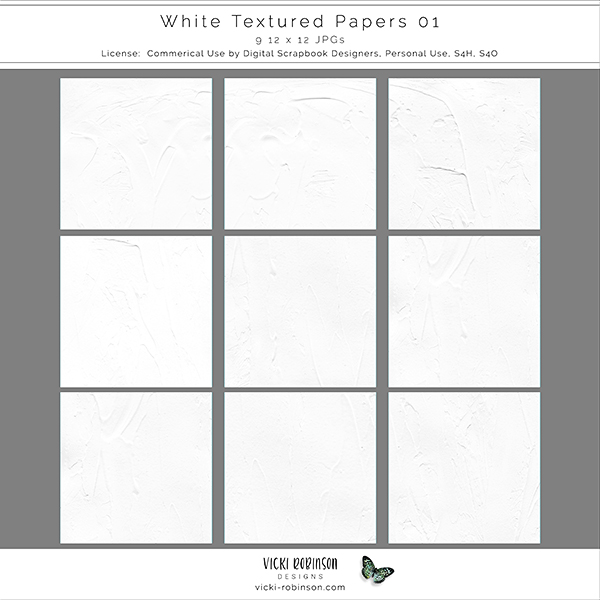 Textured White Papers 01