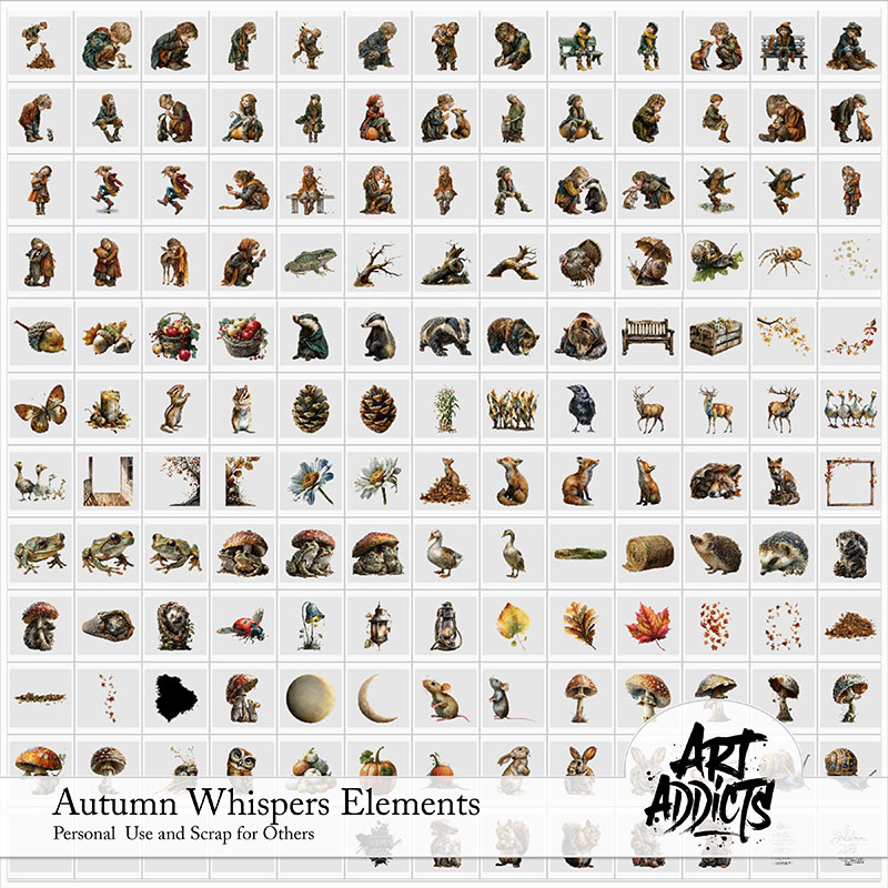 Autumn Whispers Elements