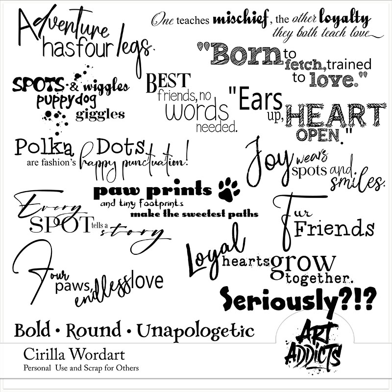 Cirilla Wordart