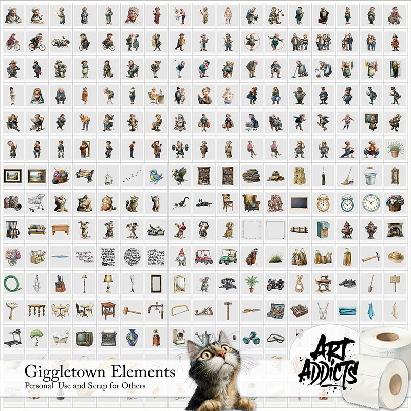 Giggletown Elements