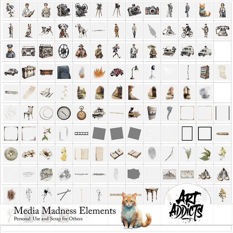 Media Madness Elements