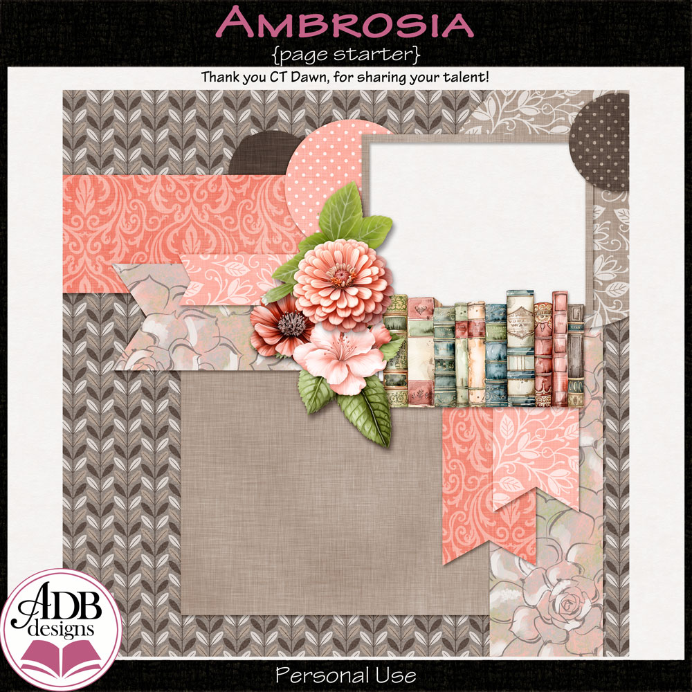 Ambrosia Quick Page Gift 01 by ADB Designs