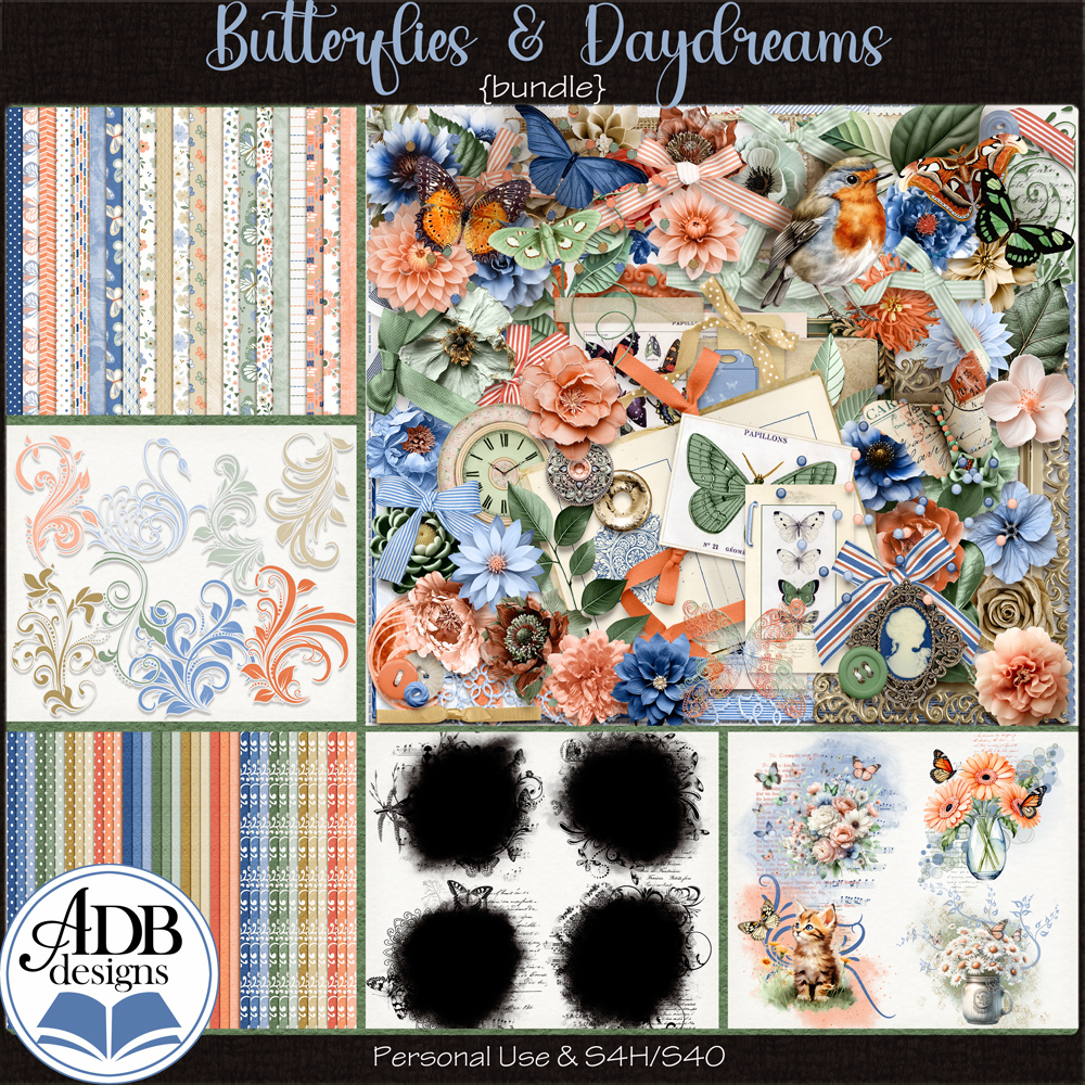 Butterflies & Daydreams Bundle by ADB Designs