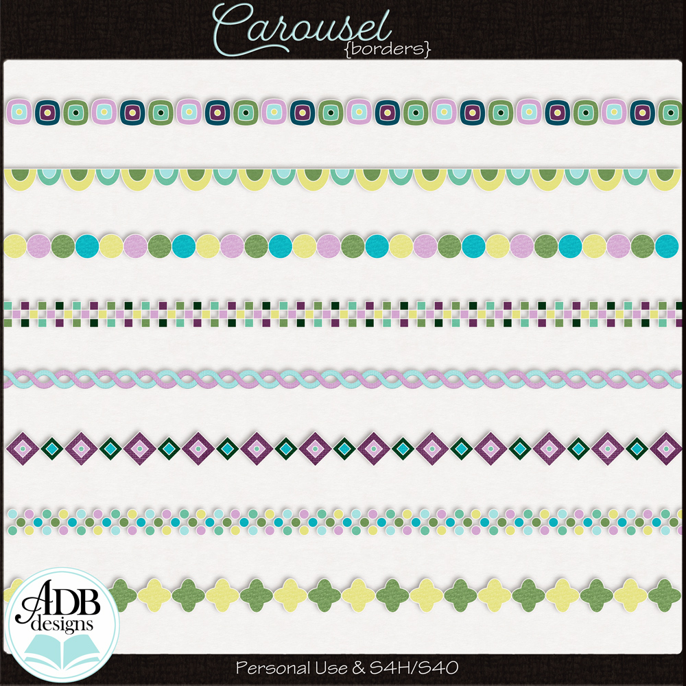 Carousel Borders by ADB Designs