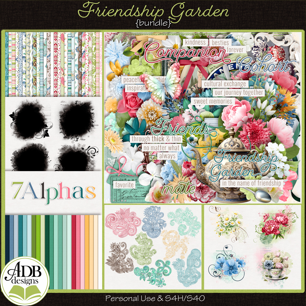 Friendship Garden Bundle by ADB Designs