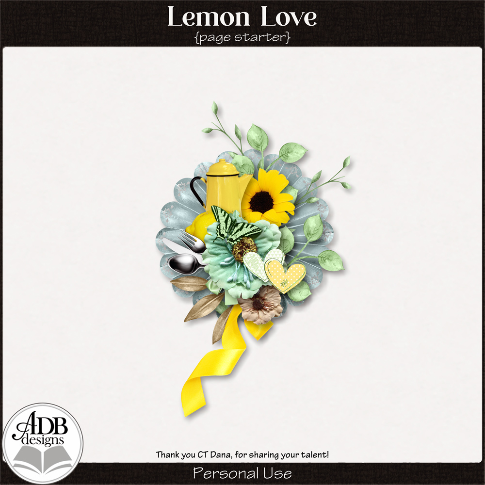 Lemon Love Cluster Gift 02 by ADB Designs