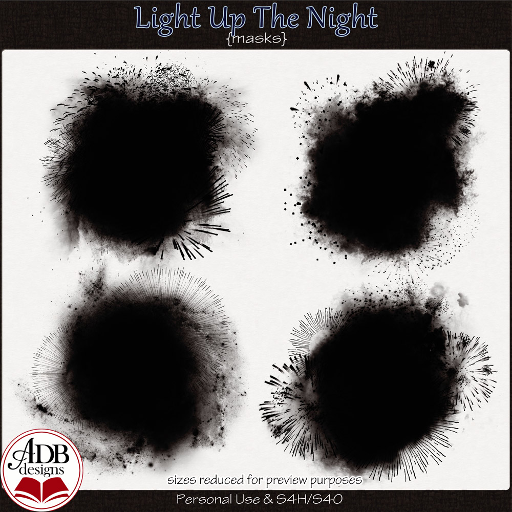 Light Up The Night Masks by ADB Designs