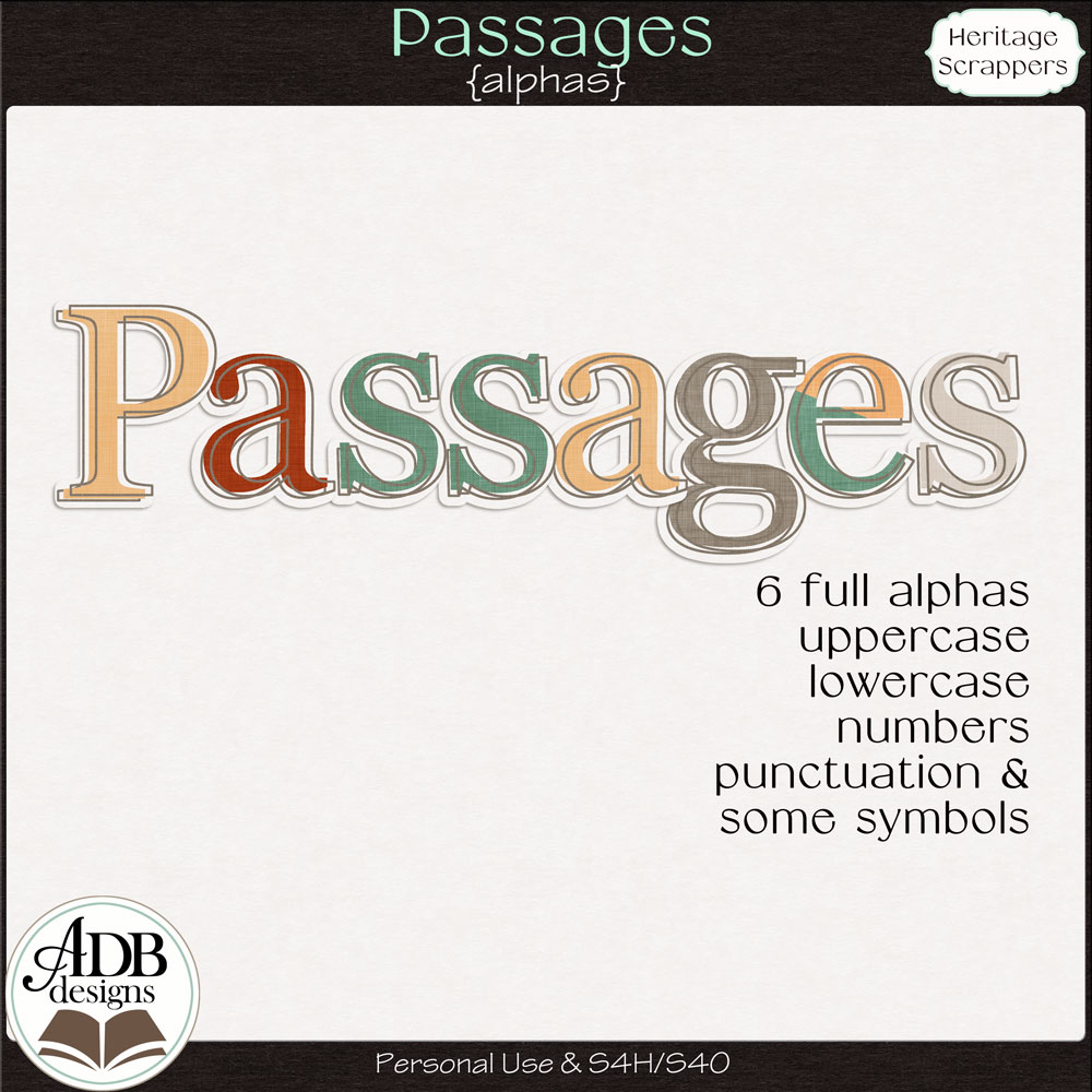 Passages Alphas by ADB Designs
