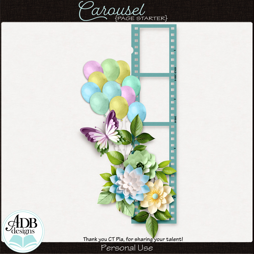 Carousel Cluster Gift 07 by ADB Designs