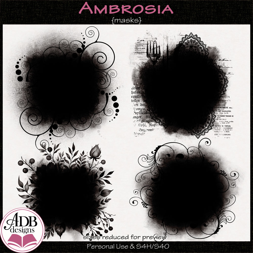 Ambrosia Masks by ADB Designs