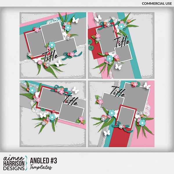Angled #2 Templates by Aimee Harrison