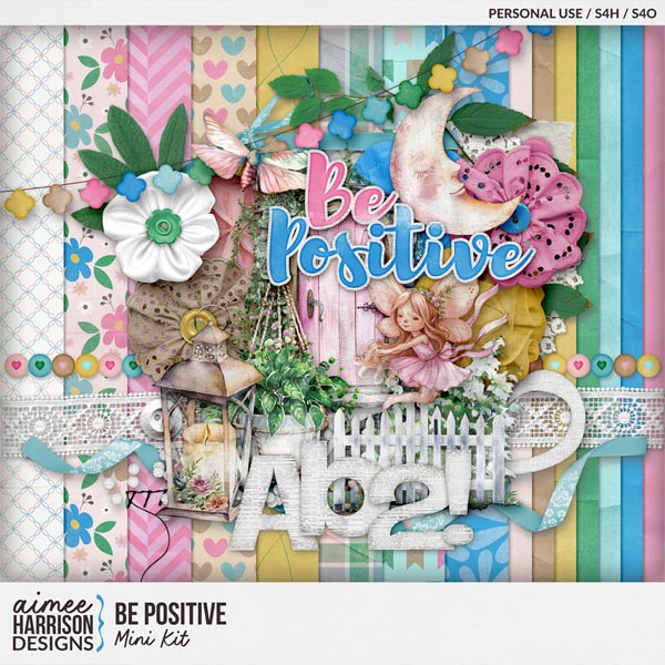 Be Positive 2025 Mini Kit by Aimee Harrison