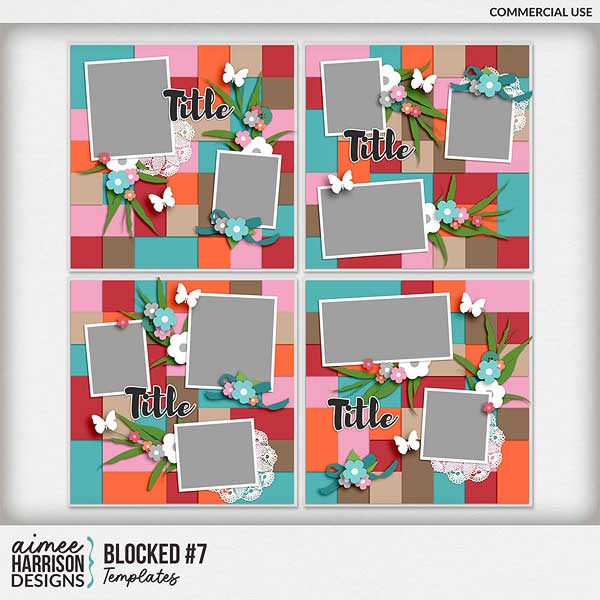 Blocked #7 Templates by Aimee Harrison