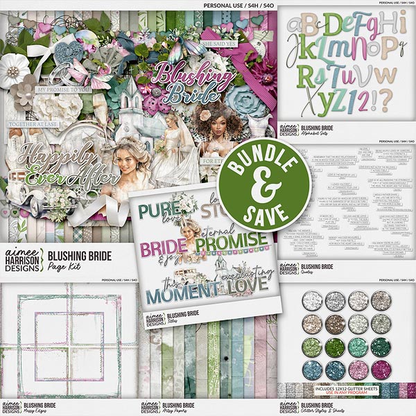 Blushing Bride Collection by Aimee Harrison