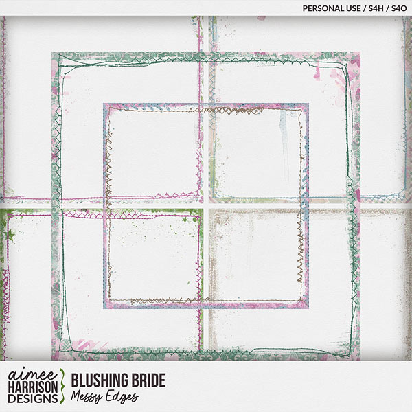 Blushing Bride Messy Edges by Aimee Harrison