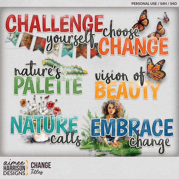 Change Titles by Aimee Harrison