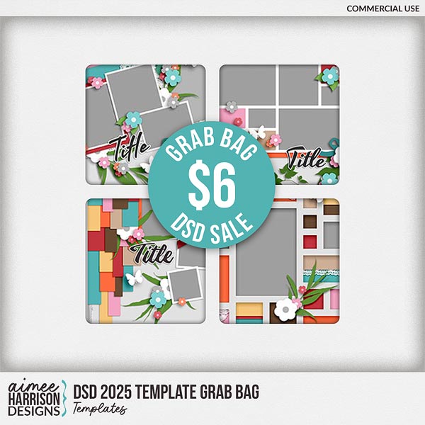 DSD 2025 Template Grab Bag by Aimee Harrison