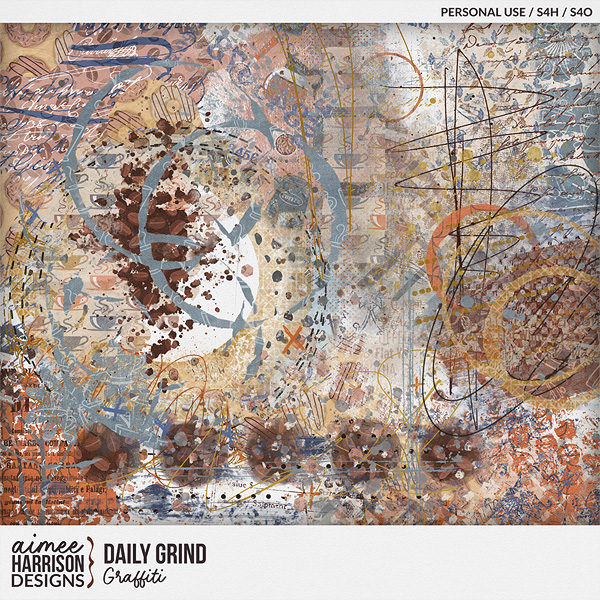 Daily Grind Graffiti by Aimee Harrison