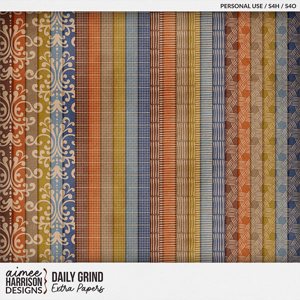 Daily Grind Extra Papers by Aimee Harrison