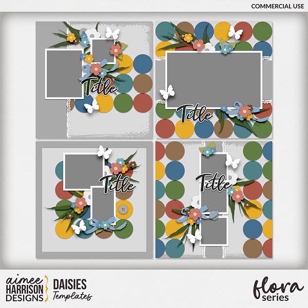 Daisies Templates by Aimee Harrison