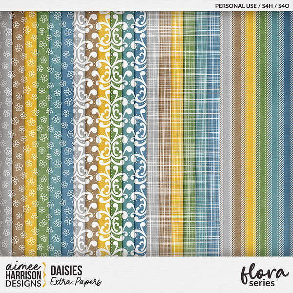Daisies Extra Papers by Aimee Harrison