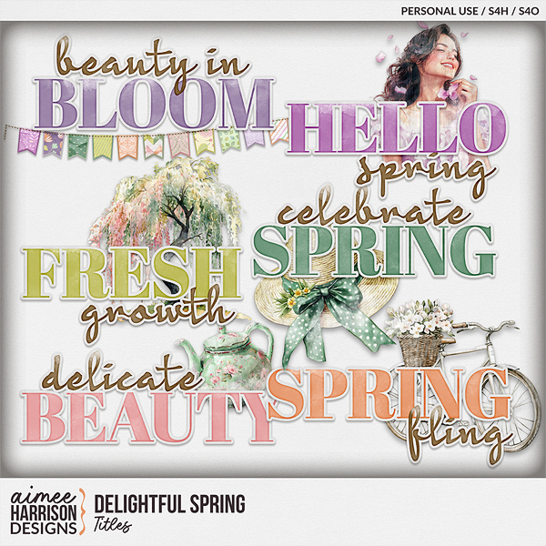 Delightful Spring Titles by Aimee Harrison