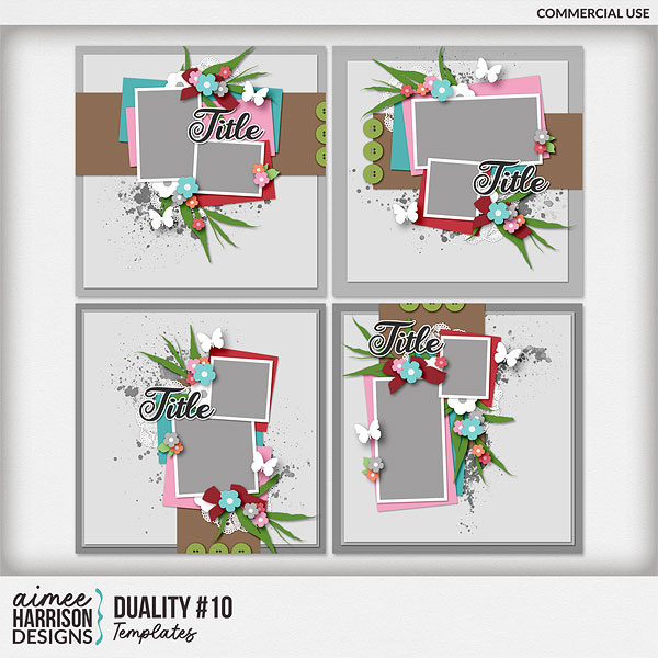 Duality #10 Templates by Aimee Harrison