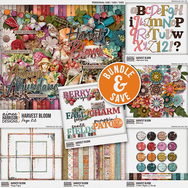 Harvest Bloom Collection by Aimee Harrison
