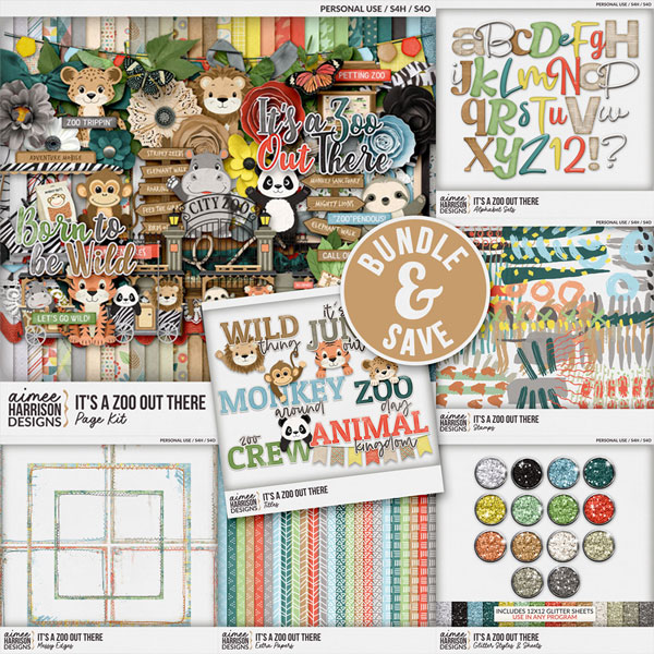 It's a Zoo Out There Collection by Aimee Harrison