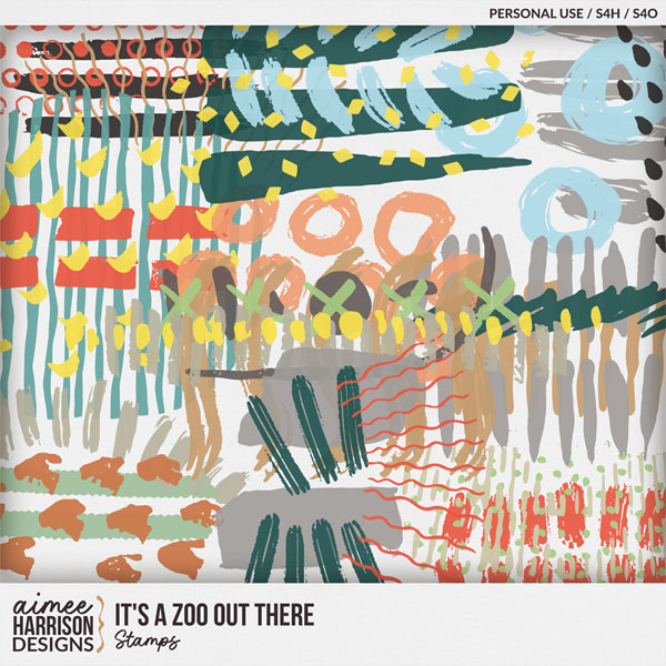It's a Zoo Out There Stamps by Aimee Harrison