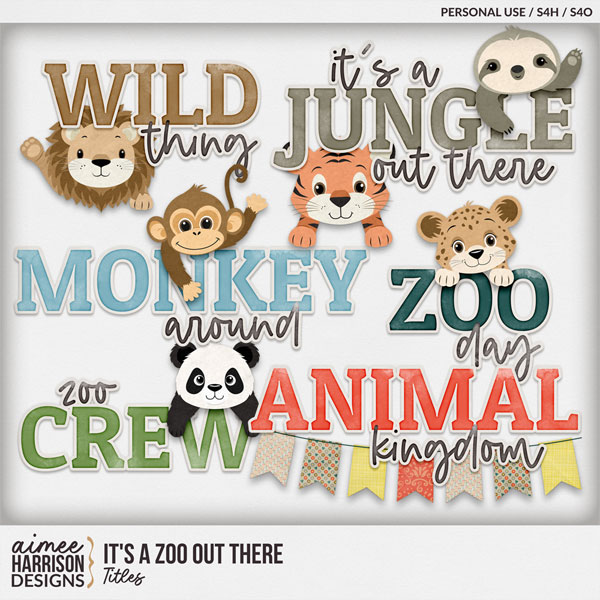 It's a Zoo Out There Titles by Aimee Harrison
