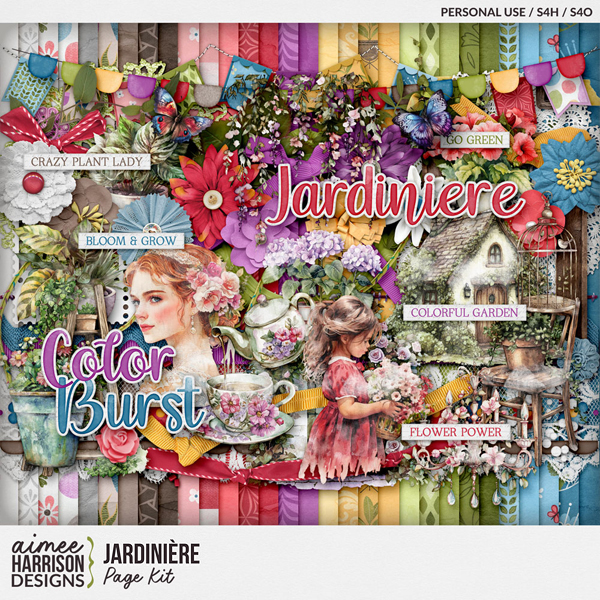 Jardinière Page Kit by Aimee Harrison