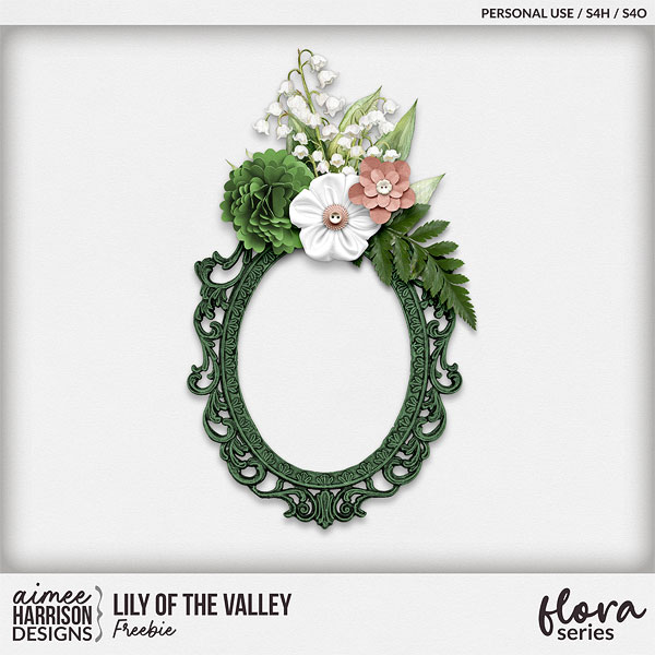 Lily of the Valley Freebie by Aimee Harrison
