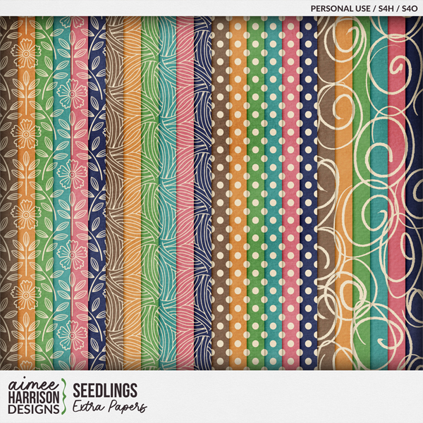Seedlings Extra Papers by Aimee Harrison