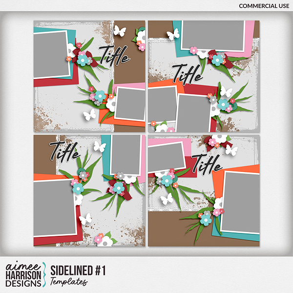 Sidelined #1 Templates by Aimee Harrison