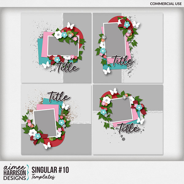 Singular #10 Templates by Aimee Harrison