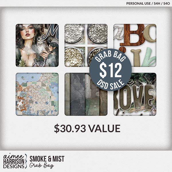 Smoke & Mist Grab Bag by Aimee Harrison