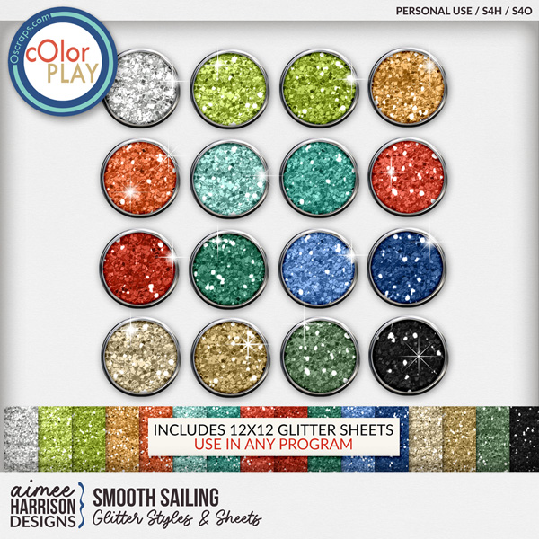Smooth Sailing Glitters by Aimee Harrison