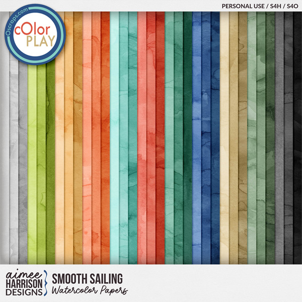 Smooth Sailing Watercolor Papers by Aimee Harrison