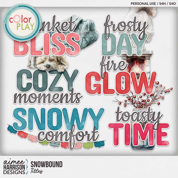 Snowbound Titles by Aimee Harrison